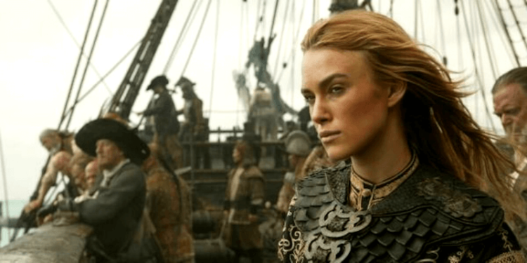 Keira Knightley Had Her Own Shipwreck While Filming Pirates Of The Caribbean