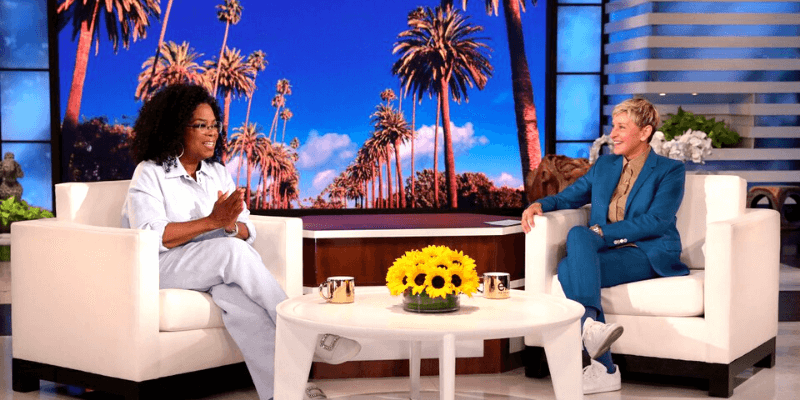 Oprah Winfrey Breaks Down In Tears  In Her Final Appearance On 'The Ellen DeGeneres Show' 